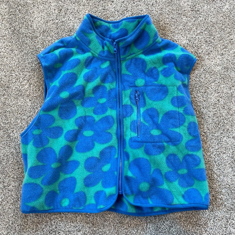 Pacsun Flower Vest